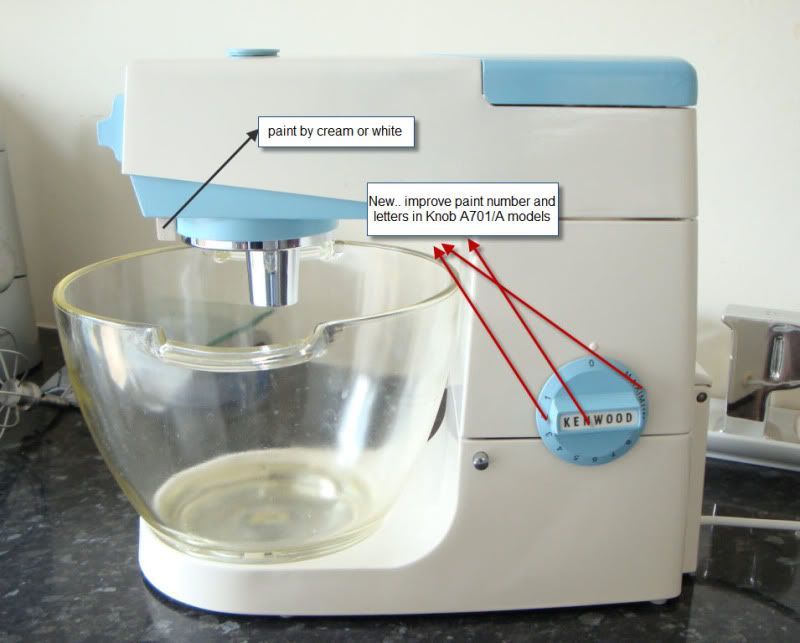 Kenwood Chef A701A Improve Restored By Kenwood Chef Restore Ltd